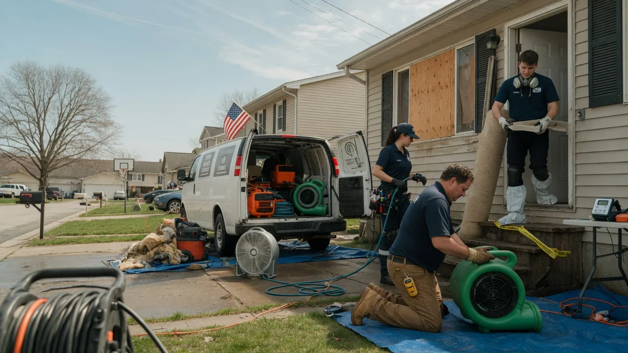 Water Damage Restoration in Grand Mound, IA near me